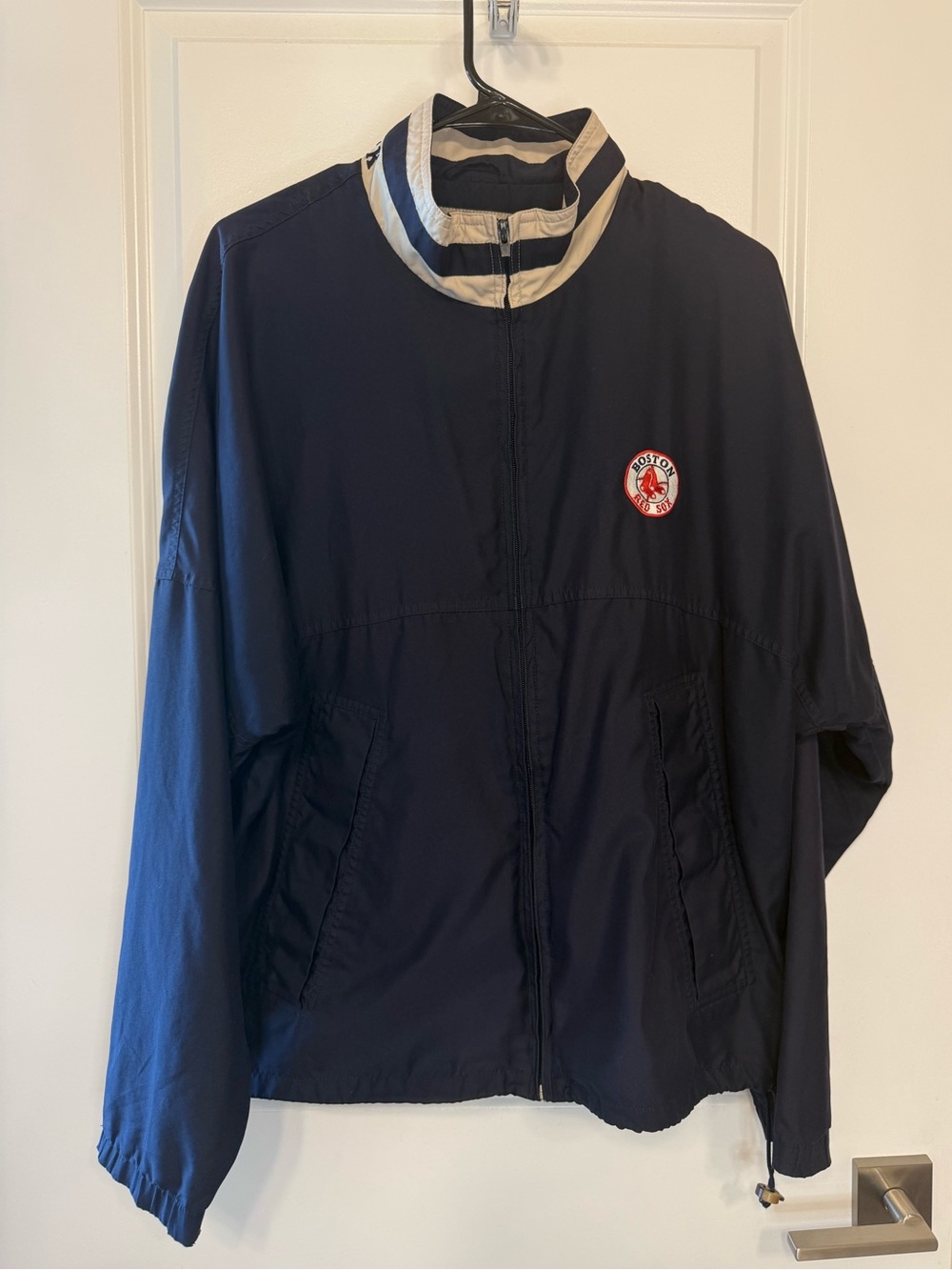 Boston Red Sox Navy Windbreaker Jacket